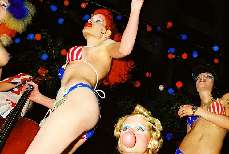 4th of July bubble head