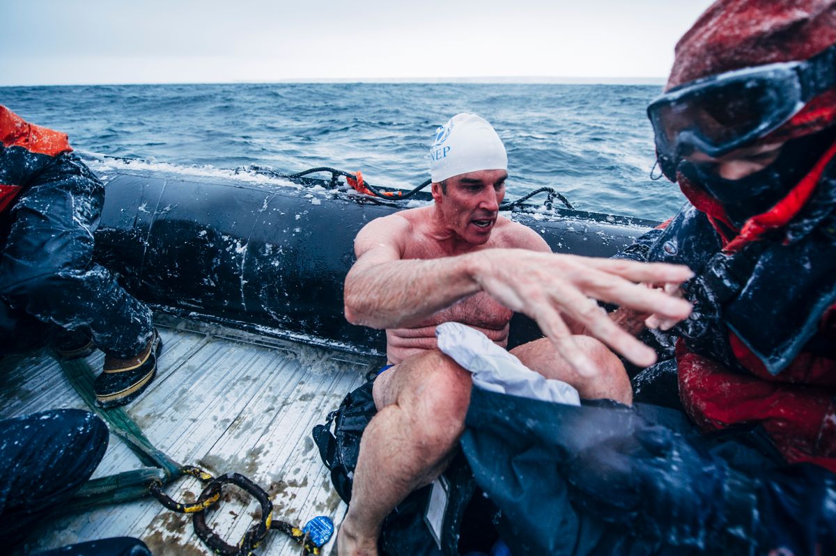 5 swims | UNITED NATIONS & LEWIS PUGH
