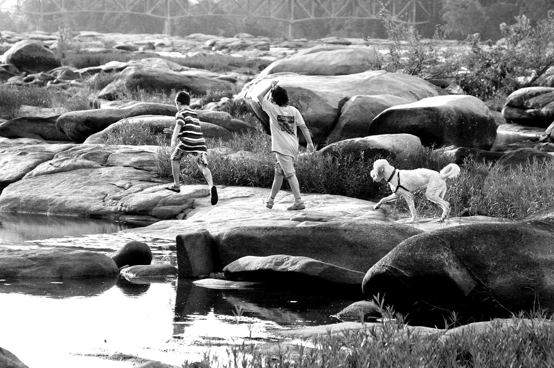 The James River, RVA