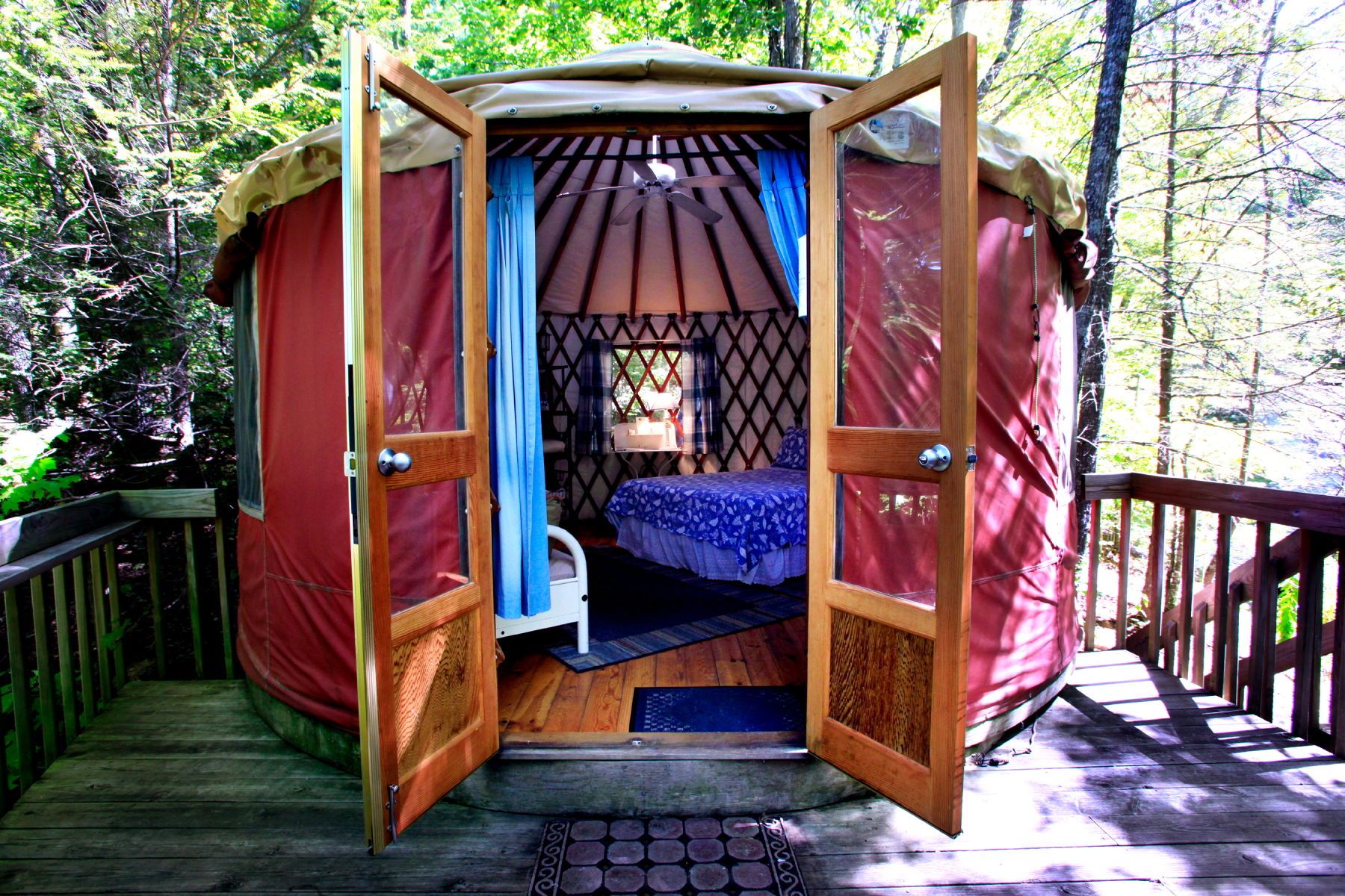 Washington Post Magazine article on Glamping.