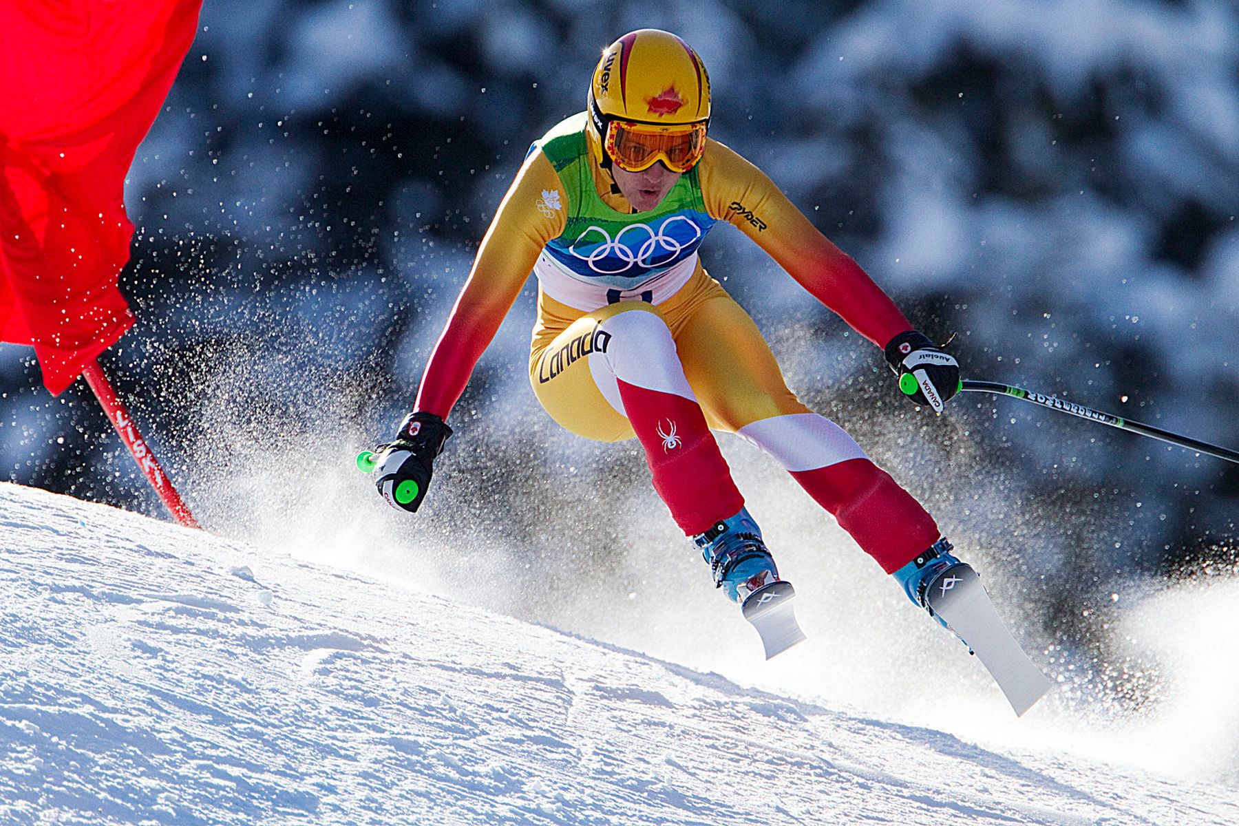 Britt Janyk 6th Olympic DH Whistler