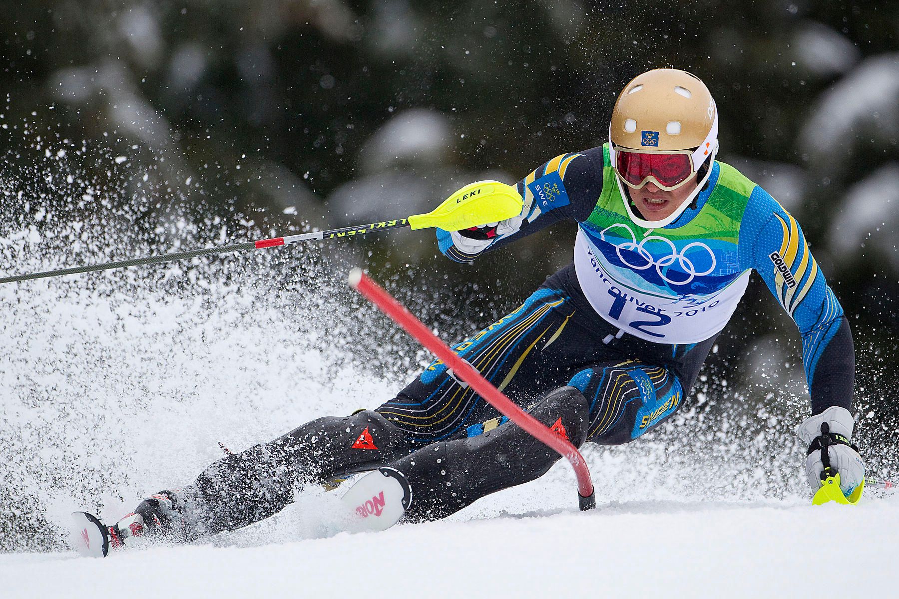 Andre Myhrer Swedien Bronze SL Whistler Olympics