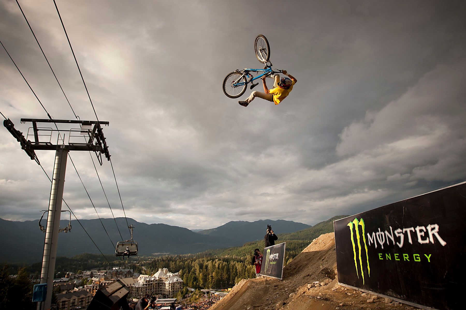 Brandon Semenuk Crankworx 2009 Whistler BC