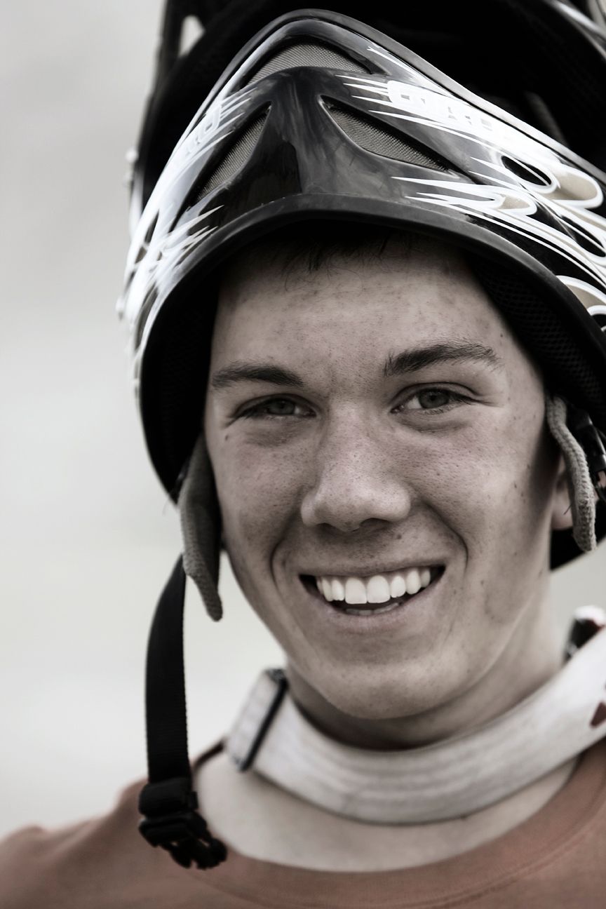 Ian Morrison at DH Race in Kamloops BC