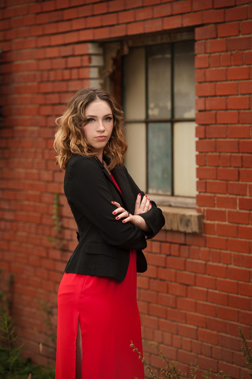 colorado springs outdoor high school senior  portraits