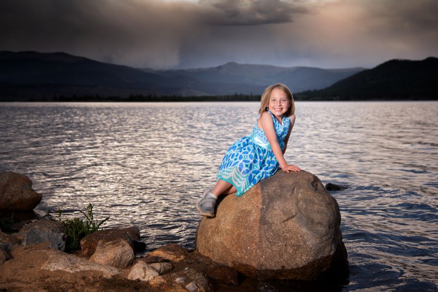 Children photographer baby portraits Colorado Springs