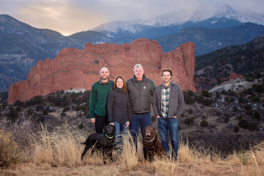 Family portraits Colorado Springs