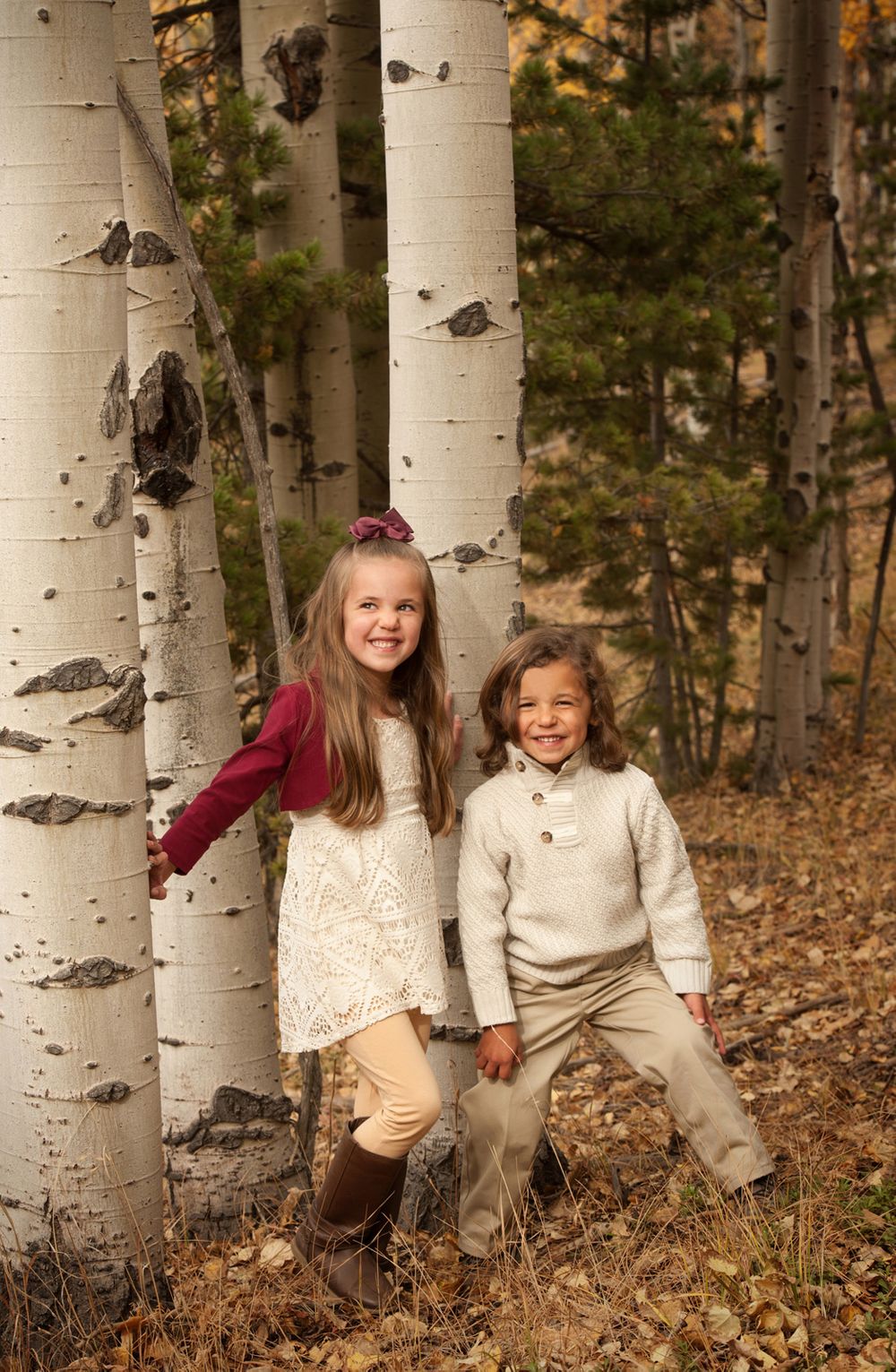 Aspens family photographer Colorado Springs