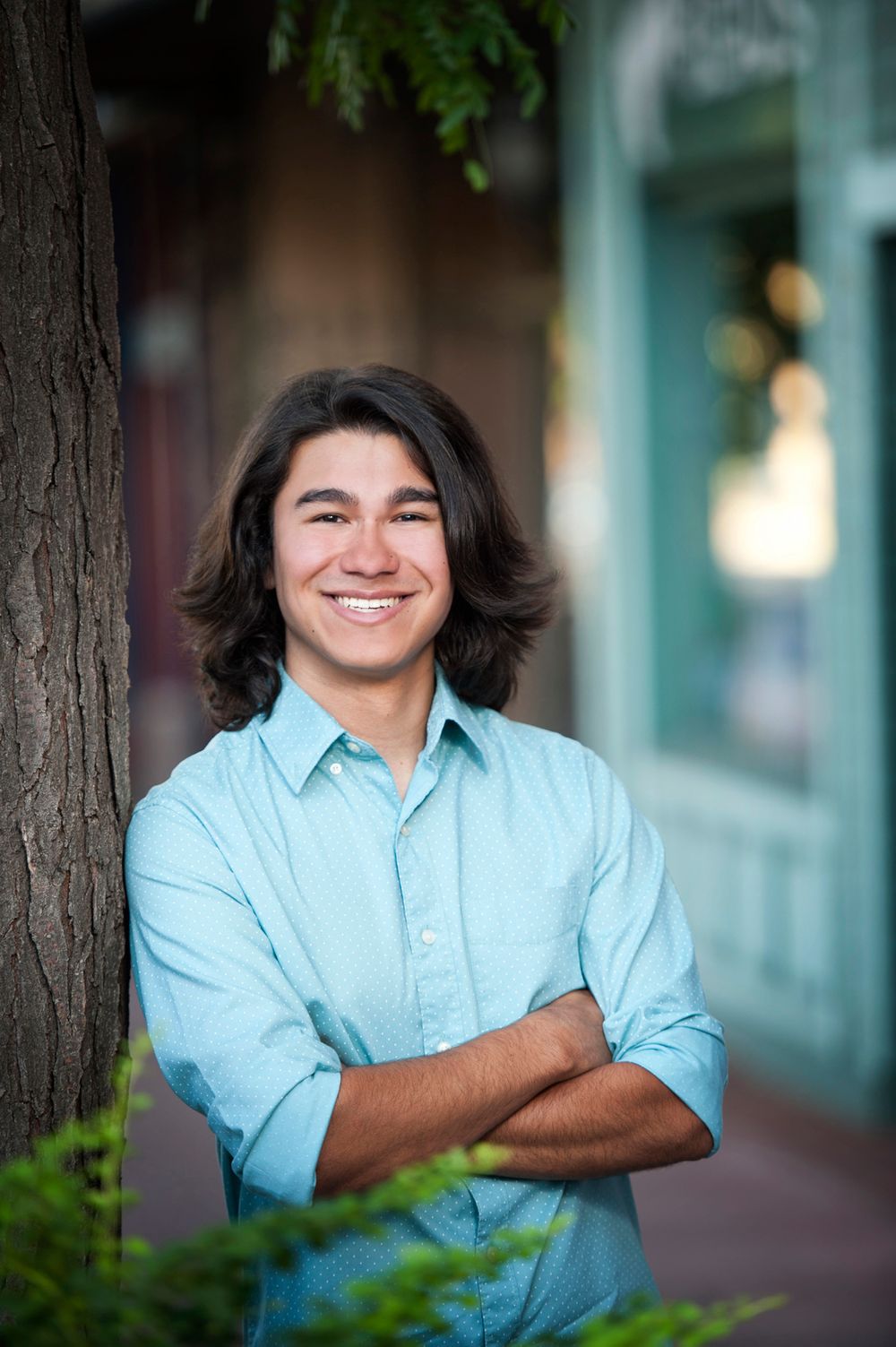 colorado springs outdoor high school senior portraits