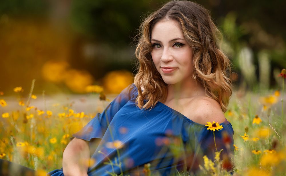 colorado springs outdoor high school senior  portraits