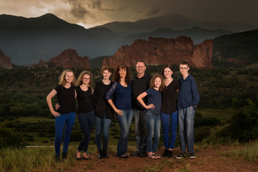 family portraits Colorado Springs
