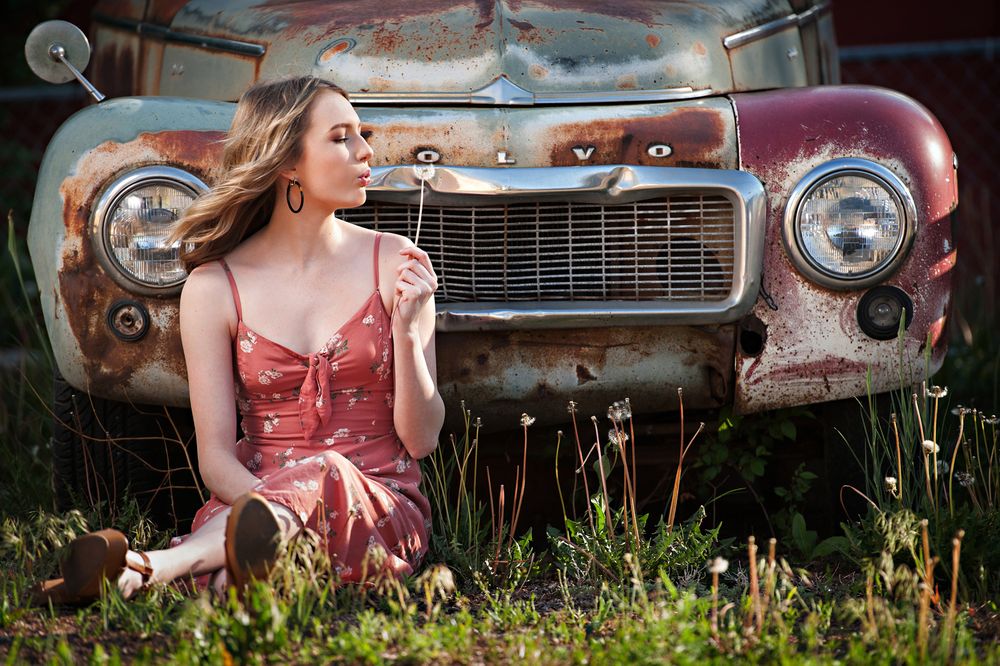 colorado springs outdoor high school senior  portraits