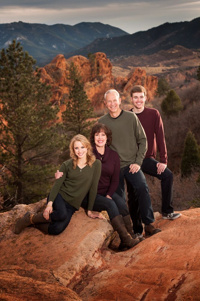 family pictures Garden of the Gods