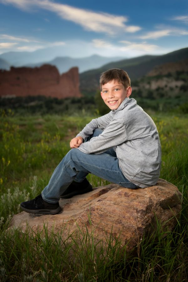 Children photographer baby portraits Colorado Springs