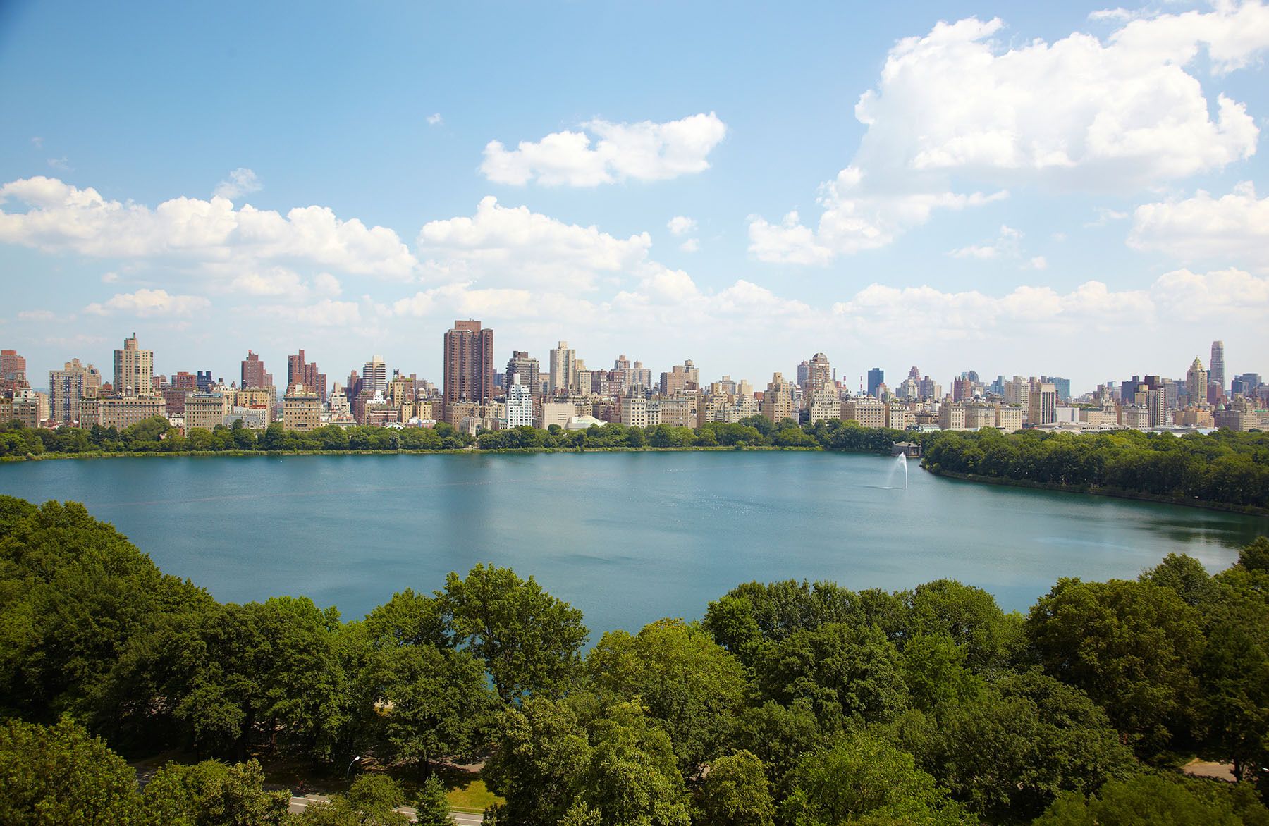 The Central Park Reservoir from 320 Central Park West