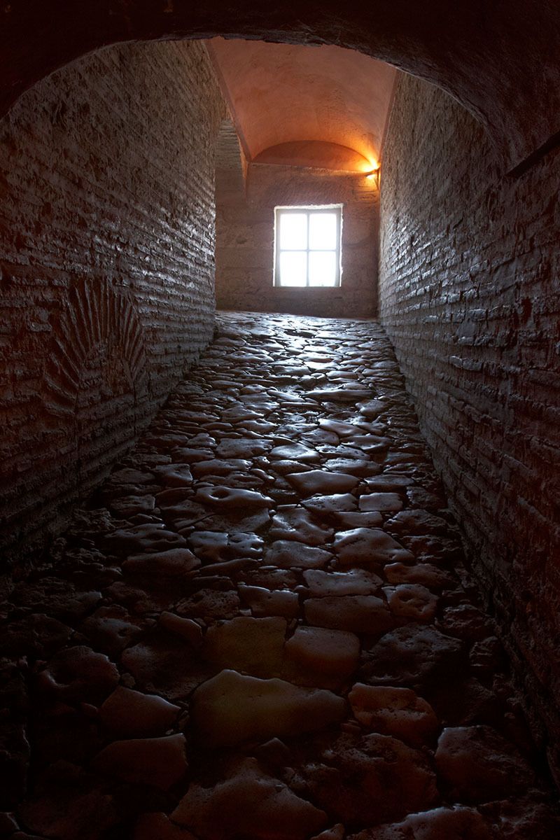 A passageway in Hagia Sophia