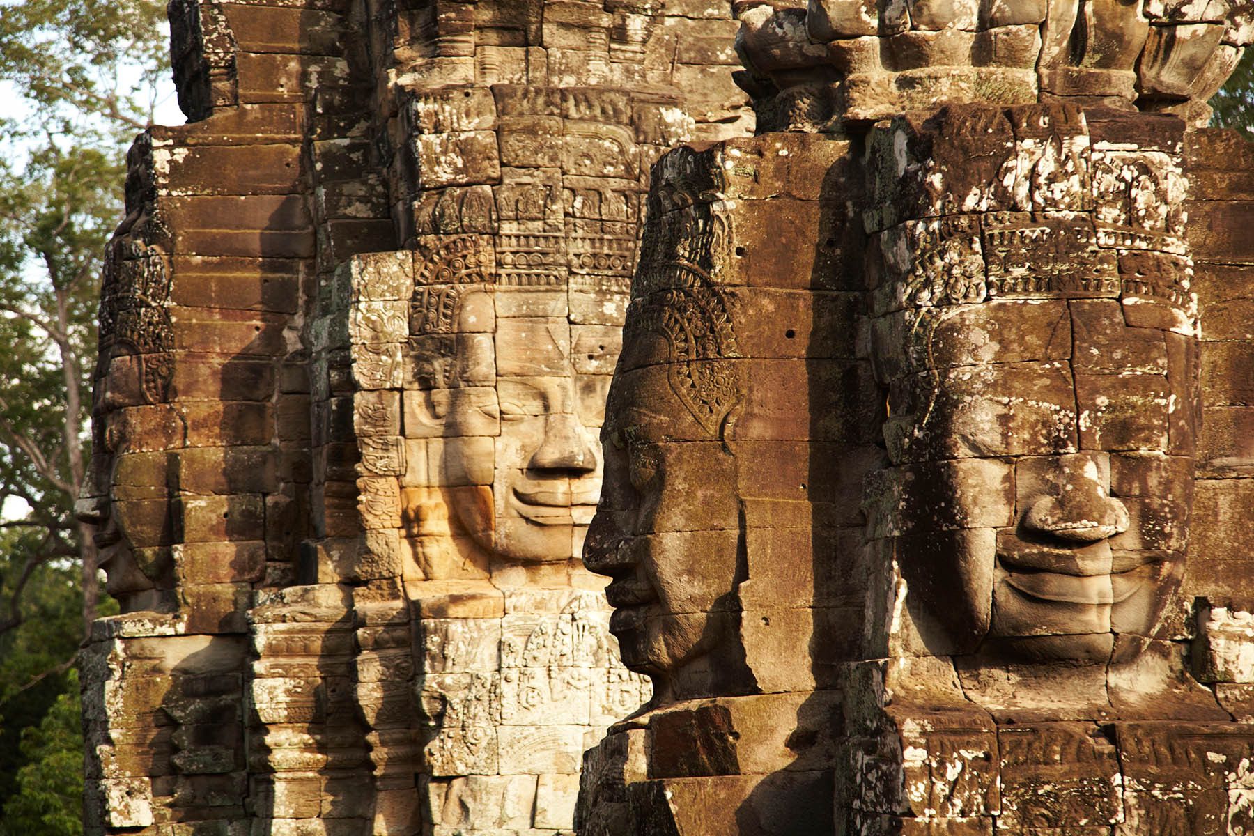 The faces of Bayon, Angkor Thom