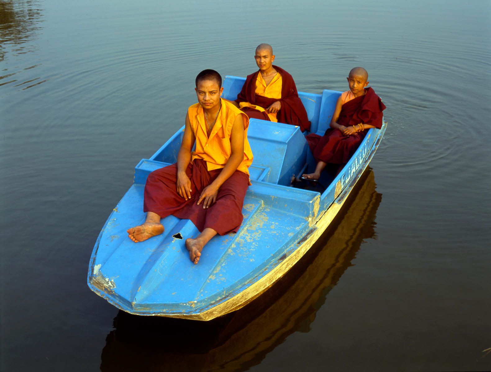 Young Tibetan Monks, Bodhgaya, India