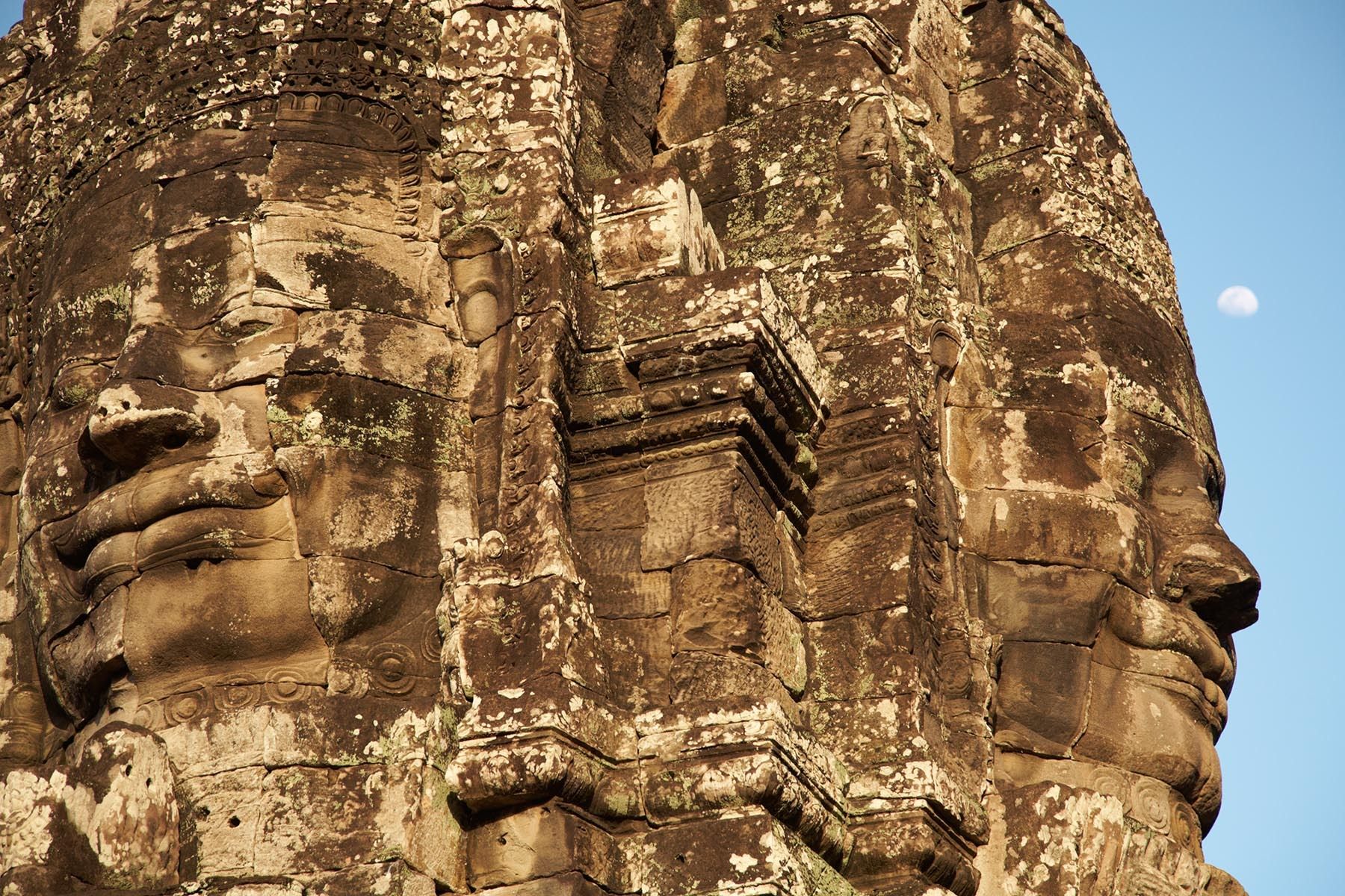 The faces of Bayon, Angkor Thom