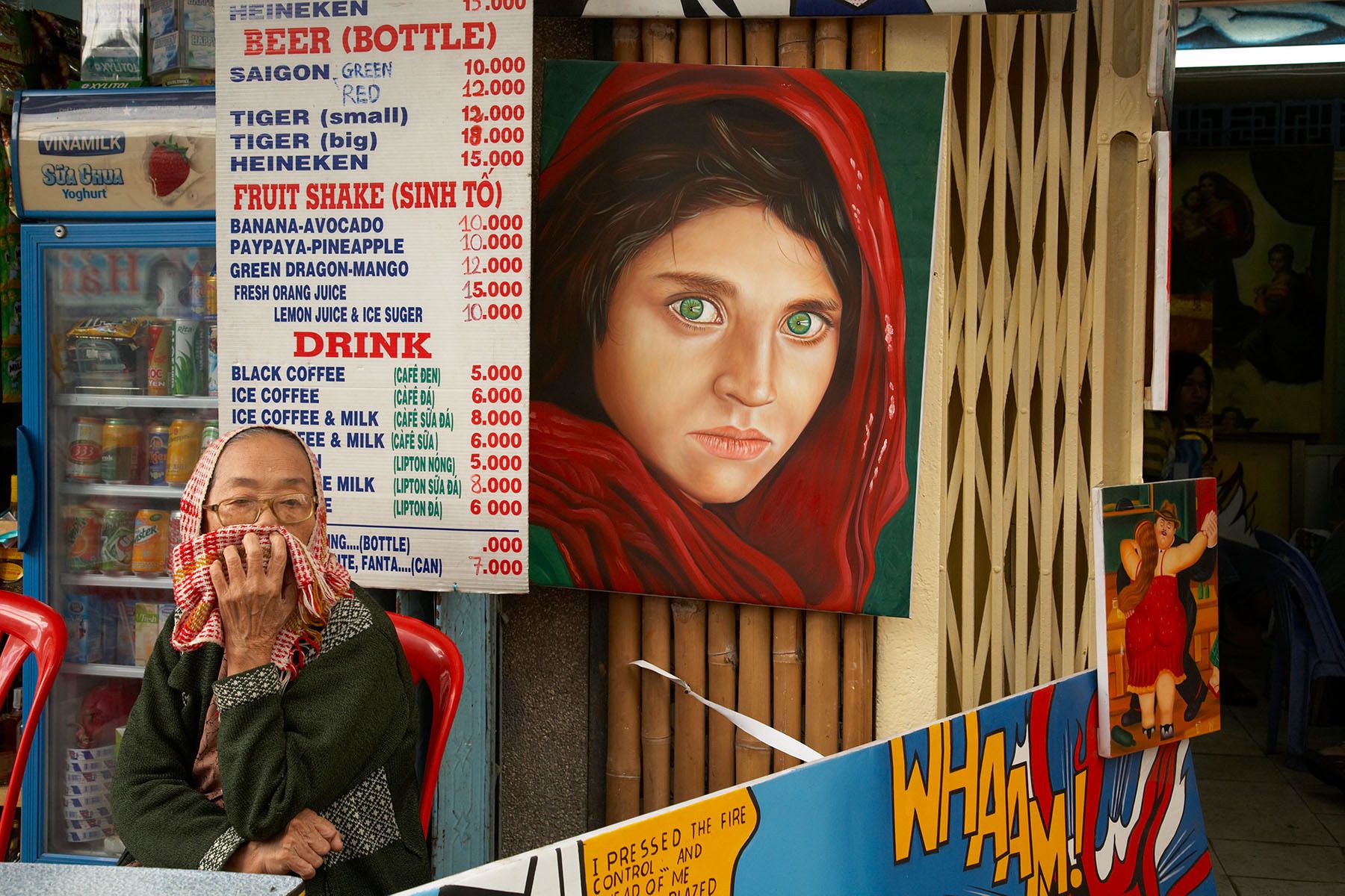 Vendor in Ho Chi Minh City