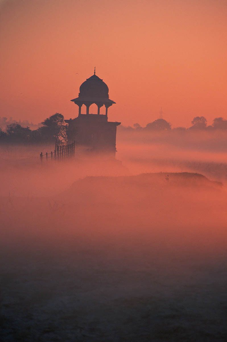 Near the Taj Mahal, Agra, India