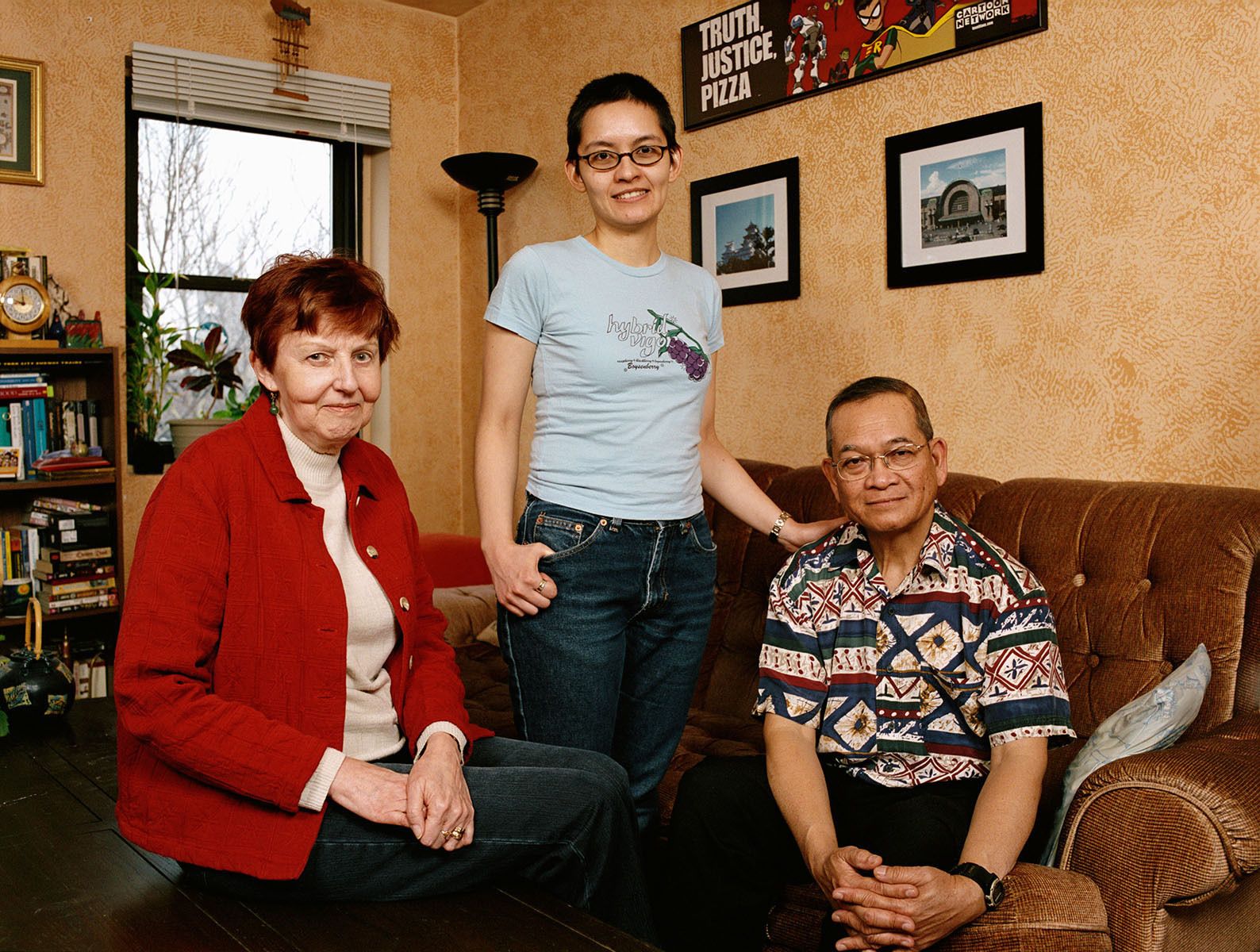 Johanna & her parents Asta & Ramon