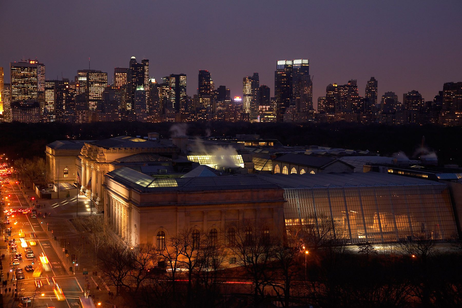 Metropolitan Museum of Art from 1050 Fifth Avenue