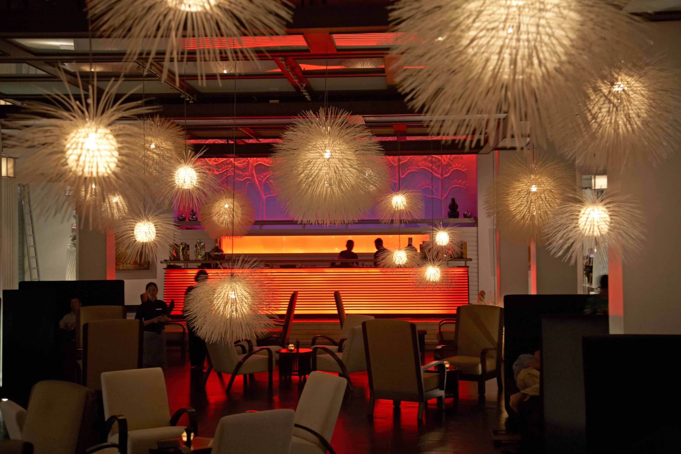 A hotel restaurant in Siem Reap, Cambodia