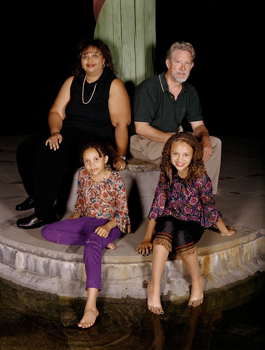 Rachelle & Richard, daughters Angelique & Ashleigh