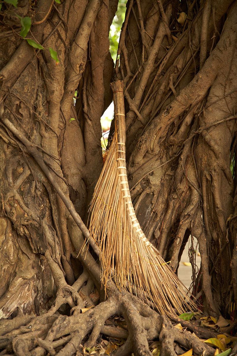 Outside Emperor of Jade Pagoda, Ho Chi Minh City