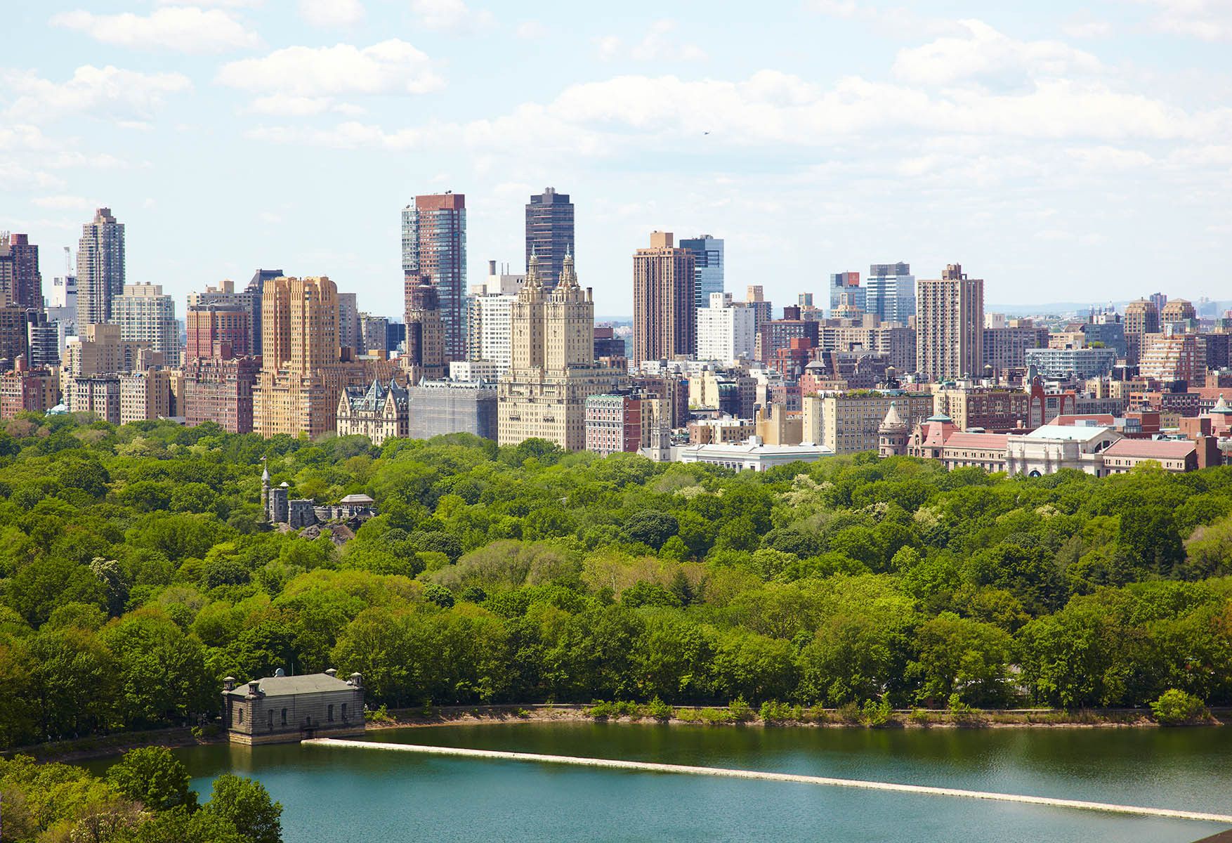 Central Park and the Reservoir from 40 East 94th Street