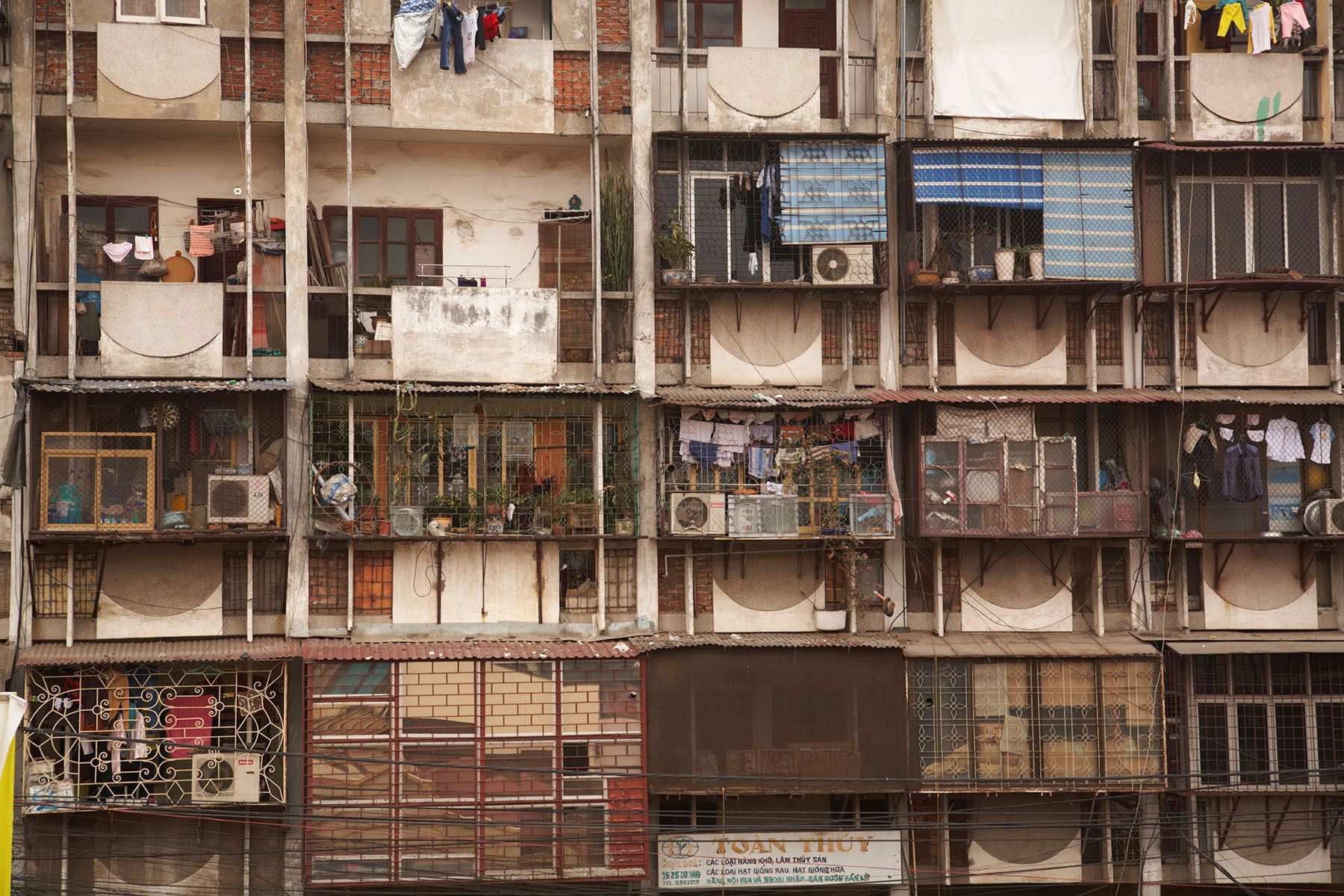 Apartment building in Hanoi