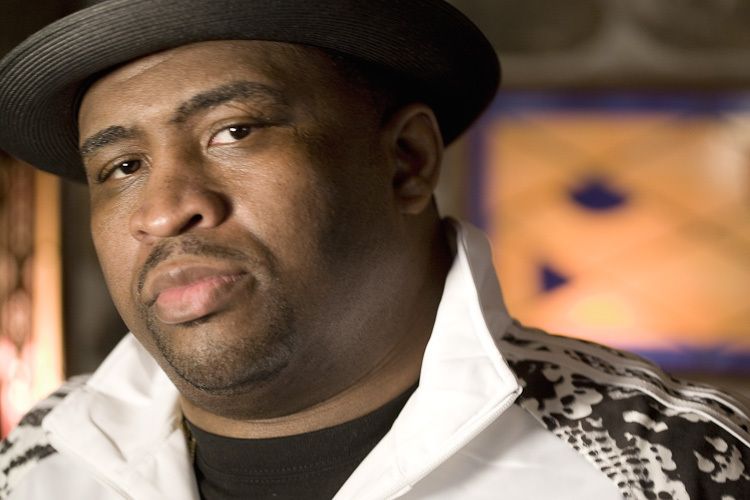 Portrait of comic Patrice O'Neal by photographer Dan Dion. Patrice O'Neal