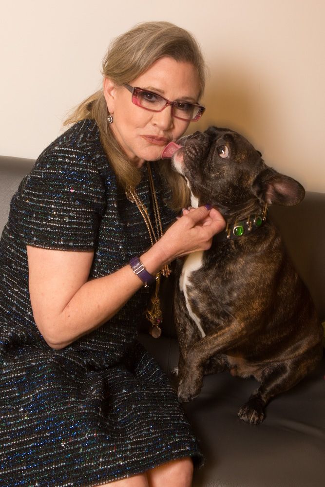 Carrie Fisher and Gary
