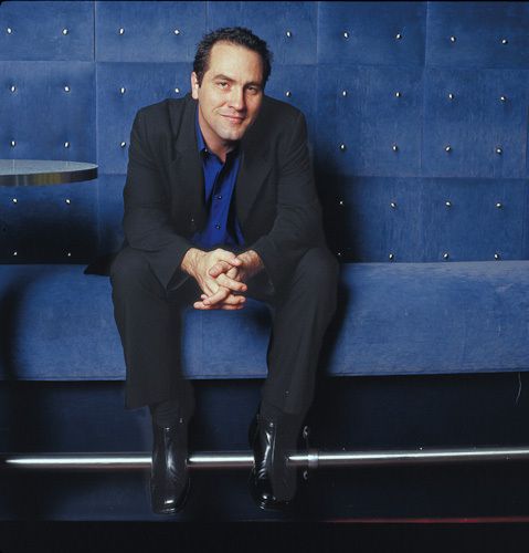 Portrait of comic Tom Rhodes by photographer Dan Dion. Tom Rhodes