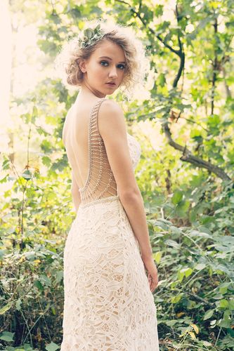 Bride outdoor side profile  - CampBride