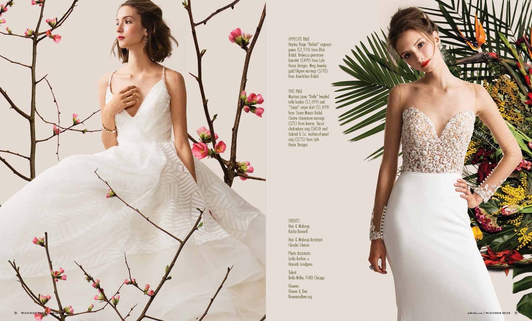 Fresh Cuts Bride Editorial Page 3