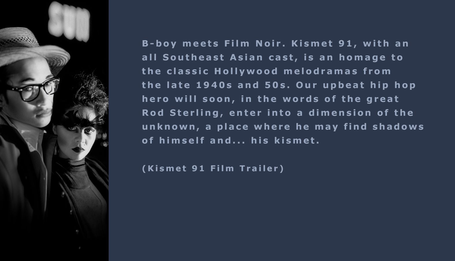 Kismet 91 film noir