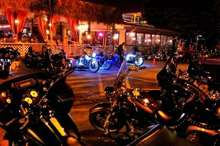 Harley biker bar
