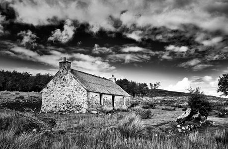 Old farmhouse on the Isle of Skye Old farmhouse on the Isle of Skye