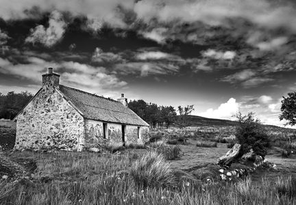 Old farmhouse on the Isle of Skye