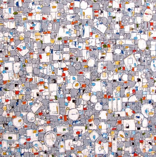 Debbies Gray, 60x60, oil on canvas, 2015SOLD