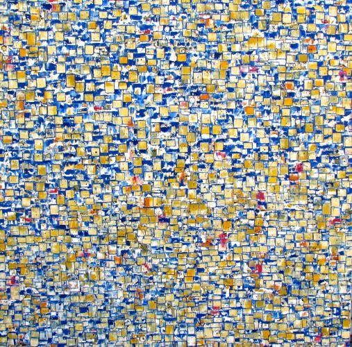 Blu Cobalto 60x60 oil on canvas 2014