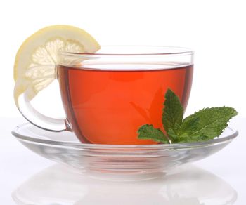 Drinks Food Photography-Hot Tea with Lemon