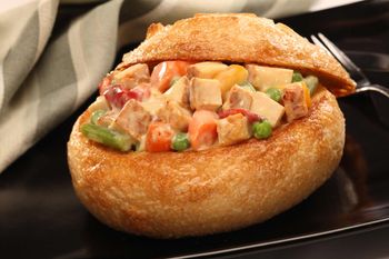 Lunch Food Photography-Chicken Pot Pie