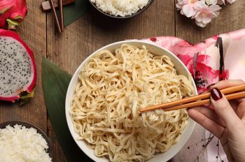 Lunch Food Photography-Asian Noodles