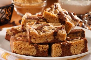 Sweets Food Photography-Blondies