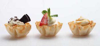 Sweets Food Photography-Phyllo Cup Desserts