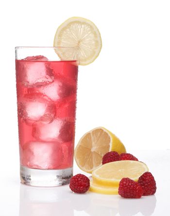 Drinks Food Photography-Raspberry Lemonade