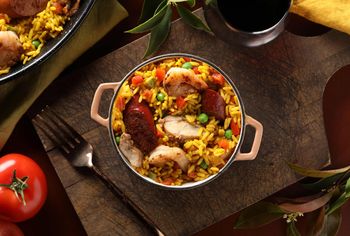 Lunch Food Photography-Paella